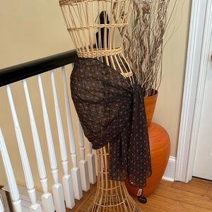 Asherah 🔥sale🔥NWT Elegant Black and Gold cover up
